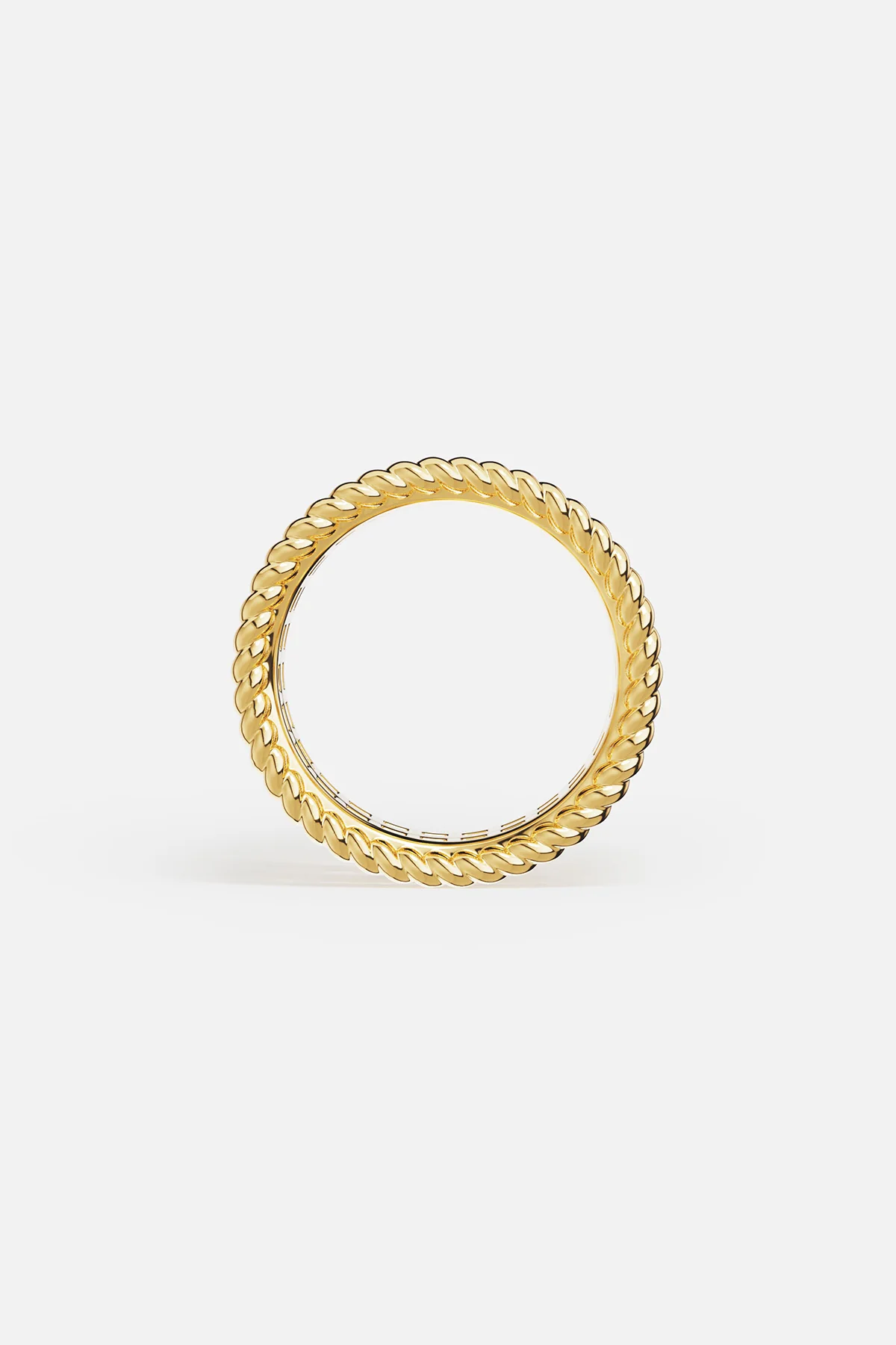 Statement Torsade Pavé Ring - Image 7