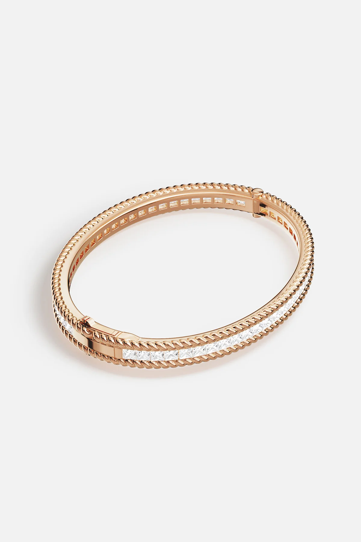 Torsade Pavé Bangle - Image 6