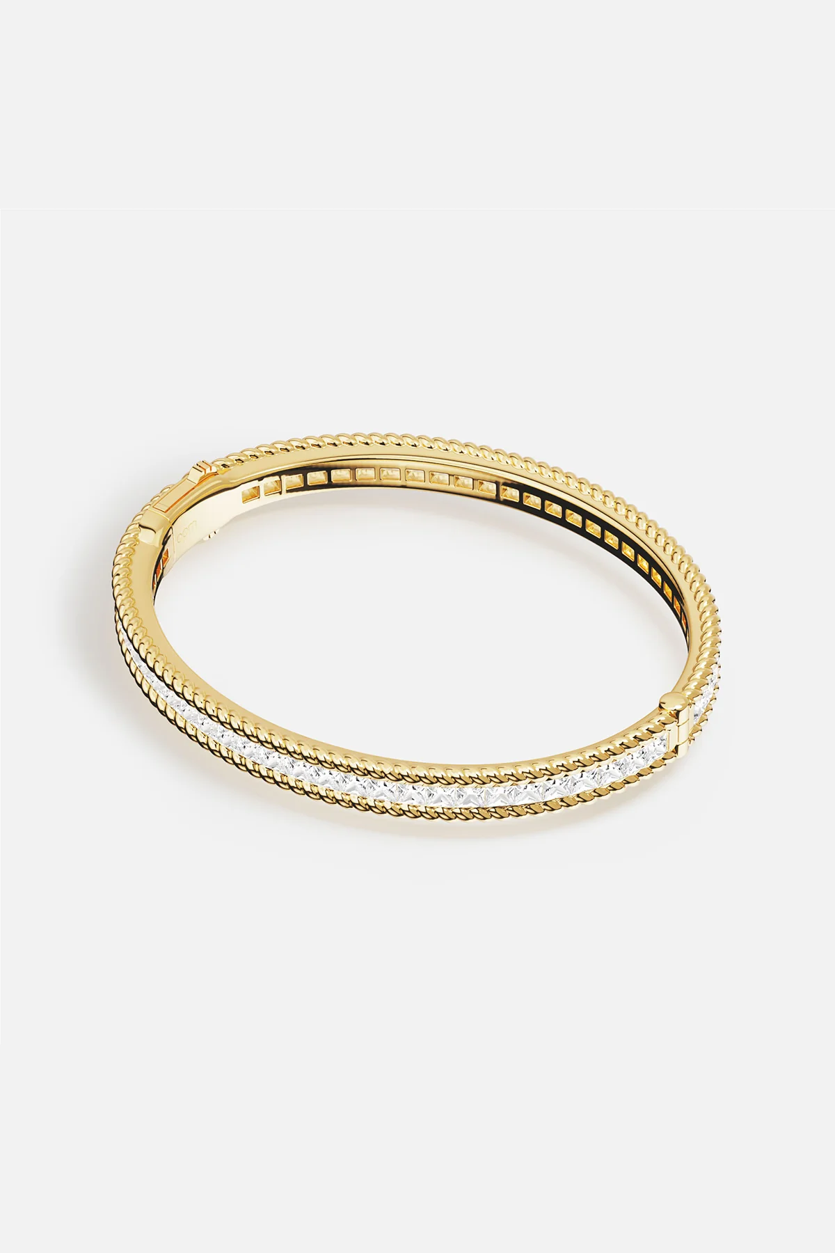 Torsade Pavé Bangle - Image 4