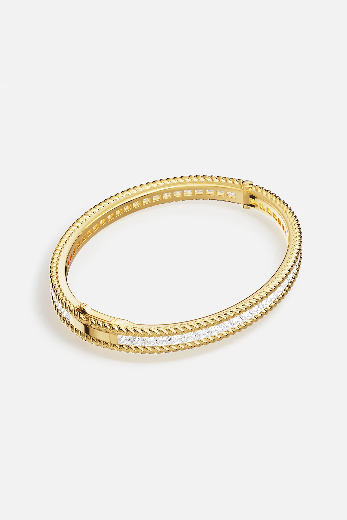 Torsade Pavé Bangle - Image 7