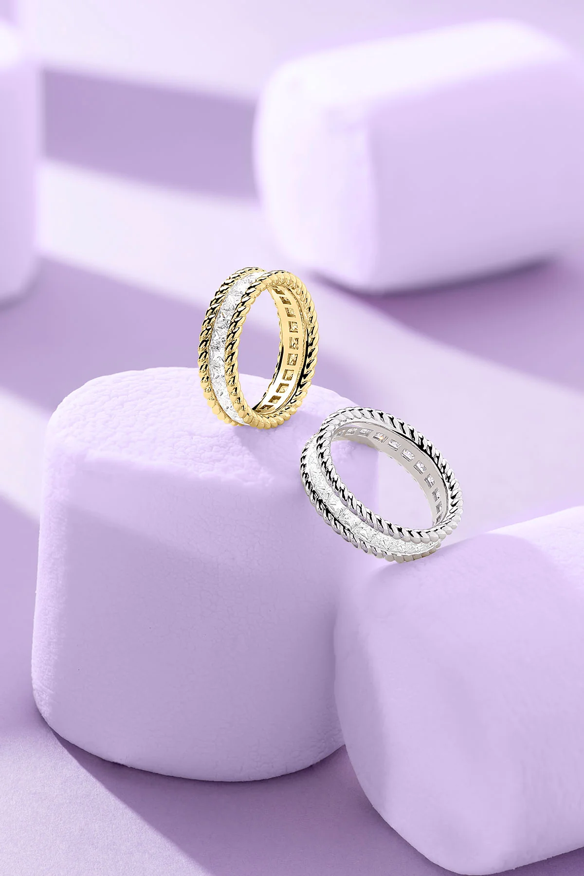 Torsade Pavé Ring - Image 6