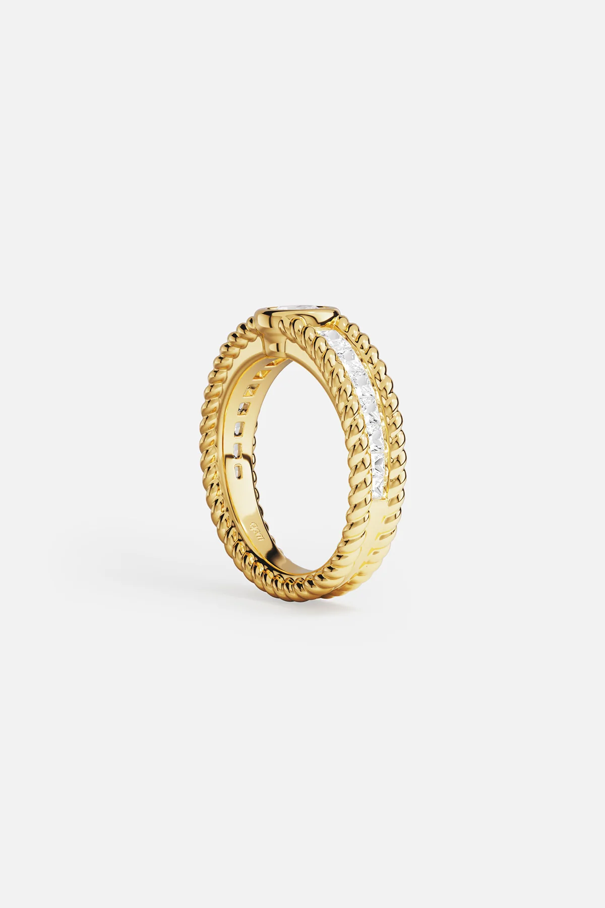 Torsade Pavé Ring - Image 4