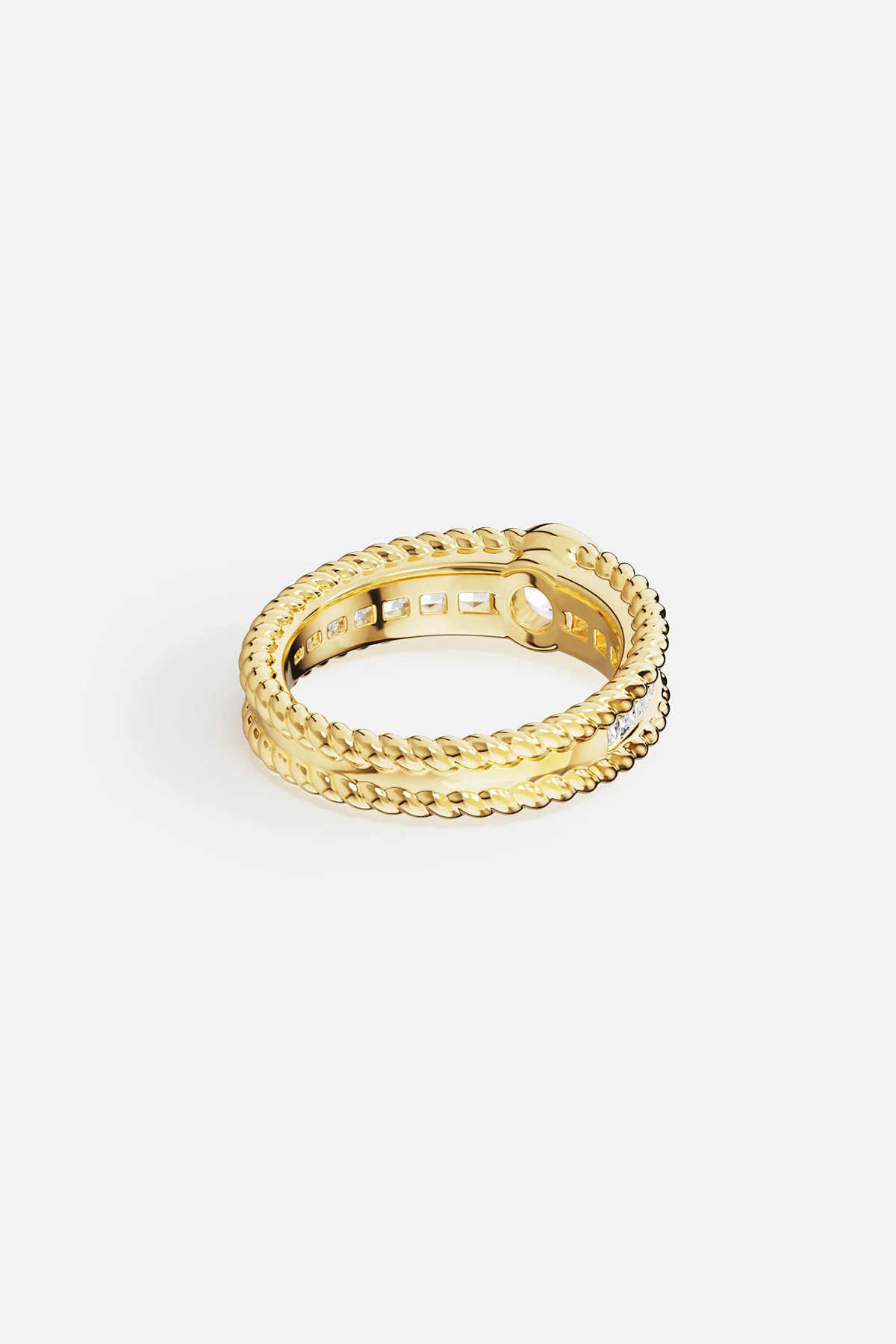 Torsade Pavé Ring - Image 6